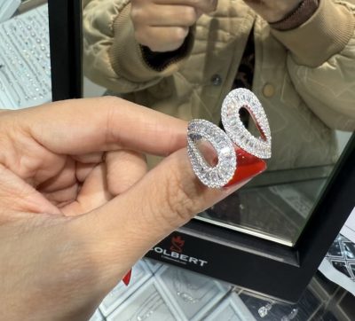 انگشتر طرح جواهر لوکس💎👌