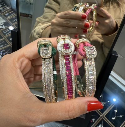 دستبند های چرم طرح طلا لوکس 🤩👌🌈