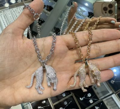 گردنبندهای طرح طلا و طرح جواهر تایگر🤩💎