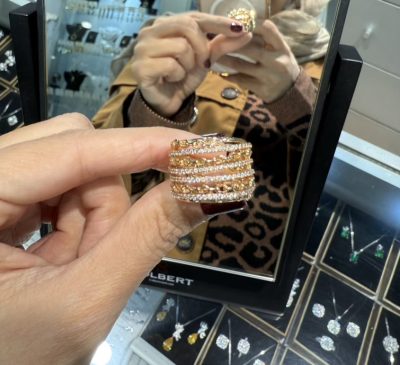 انگشتر طرح طلا belt🤩