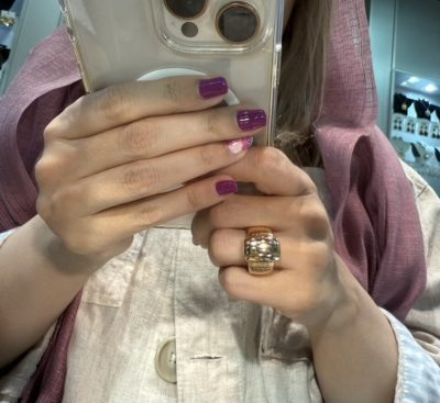 انگشتر طرح طلا ایفوریا 🤩