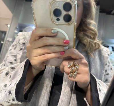 انگشتر طرح طلا فلاور🌸🌸🌸