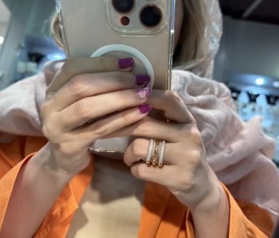 انگشتر طرح طلا مارینا 🤩