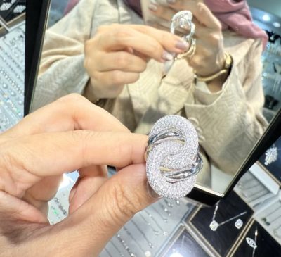 انگشتر طرح جواهر لاویس 💎